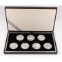 7x Royal Seals of Jubilee Monarchs 326.4 grams of 999 silver 