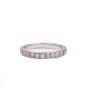 0.54ct tcw Diamonds 19K white gold ring 