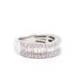 1.46ct tcw Diamonds 14K white gold ring with appraisal $5,100.00  Size-4.5