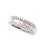 1.46ct tcw Diamonds 14K white gold ring with appraisal $5,100.00  Size-4.5