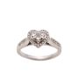 0.68ct tcw Diamonds 14K white gold ring 