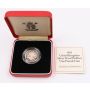 1993 One Pound Piedfort Proof Silver Coin UK with box and COA