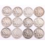 Walking Liberty Half Dollars 17os 18 18d 20d 23s 27s 28s 29d 3x29s 33s 