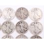 20x Walking Liberty Half Dollars 4x17 3x17rs 3x18s 19 19d 4x20 4x20s 