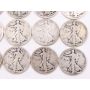 20x Walking Liberty Half Dollars 4x17 3x17rs 3x18s 19 19d 4x20 4x20s 