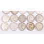 20x 1939 Canada 10 cents silver coins circulated 20-coins