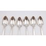 6x Gorham Calais pattern Sterling silver spoons 6 inches 