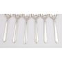 6x Gorham Calais pattern Sterling silver spoons 6 inches 