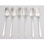 6x Gorham Calais Sterling silver Salad or Desert Forks 