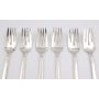 6x Gorham Calais Sterling silver Salad or Desert Forks 