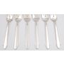 6x Gorham Calais Sterling silver Salad or Desert Forks 