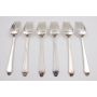 6x Gorham Calais Sterling silver Salad or Desert Forks 