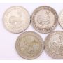 South Africa 5 Shillings 1947 48 49 50 51 52 57 60 64 9-silver coins circulated