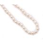 Cultured Pearl Necklace 18 inch 14K gold clasp 