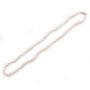 Cultured Pearl Necklace 18 inch 14K gold clasp 