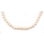 Akoya Pearl necklace 14K yg ornate clasp 