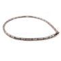 Tiffany & Co. Sterling Silver & Hematite Zig Zag Aztec type 