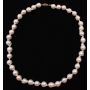 Akoya Baroque cultured pearls 9.0-9.4mm 17-inch necklace 