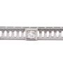 Bar pin ophidian detailing 18K wg circa 1925 0.45cts Diamonds 