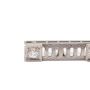 Bar pin ophidian detailing 18K wg circa 1925 0.45cts Diamonds 