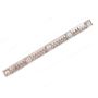 Bar pin ophidian detailing 18K wg circa 1925 0.45cts Diamonds 