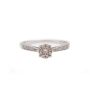 14K  White Gold 0.22 Carat Diamond ring  