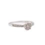 14K  White Gold 0.22 Carat Diamond ring  