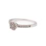 14K  White Gold 0.22 Carat Diamond ring  