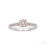 14K  White Gold 0.22 Carat Diamond ring  