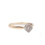 14K  Yellow Gold 0.09 Carat Diamond ring 