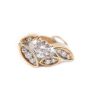 18K yg wg ring Zirconia & Diamonds Franz Vogler 