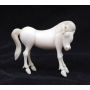 6X intricately carved ivory horses circa-1910 