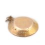 Gold pan gold nugget pendant engraved Yellowknife & 10k DIMENT 