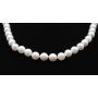 Akoya cultured Pearl necklace 55-knotted pink/cream 