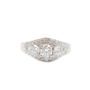 1.13ct tcw Diamonds 14k white gold Ring 