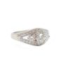 1.13ct tcw Diamonds 14k white gold Ring 