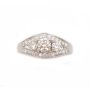 1.13ct tcw Diamonds 14k white gold Ring 