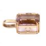 36.16ct Ametrine Type II VS 14K yellow gold Pendant 