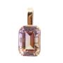 36.16ct Ametrine Type II VS 14K yellow gold Pendant 