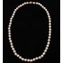 Akoya cultured Pearl necklace 59-knotted Pink Rose Pearls 