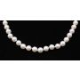 Akoya cultured Pearl necklace 59-knotted Pink Rose Pearls 