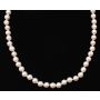 Akoya cultured Pearl necklace 59-knotted Pink Rose Pearls 