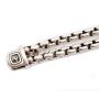 David Yurman Cable Classic Two-Row Chain Bracelet with 18 Karat Gold and Silver