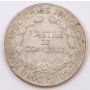 1921 French Indo China Silver Piastre no mint mark  26.96g KM-5a.2 nice AU