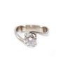 1.03ct Diamond ring 14K white gold SI2 H