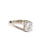 1.03ct Diamond ring 14K white gold SI2 H