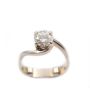 1.03ct Diamond ring 14K white gold SI2 H