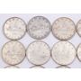 20x Canada 1936 silver dollars 20-coins VF or better