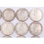 20x Canada 1936 silver dollars 20-coins VF or better