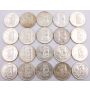 20x Canada 1958 silver dollars 20-coins Choice Uncirculated